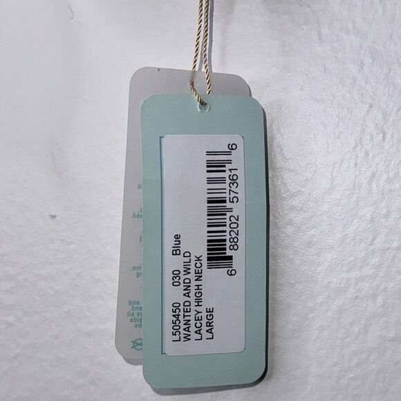 Luli Fama Wanted and Wild Lacey High Neck Halter Womens Size Large - Picture 10 of 10